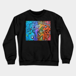 Ocean By The Sea Crewneck Sweatshirt